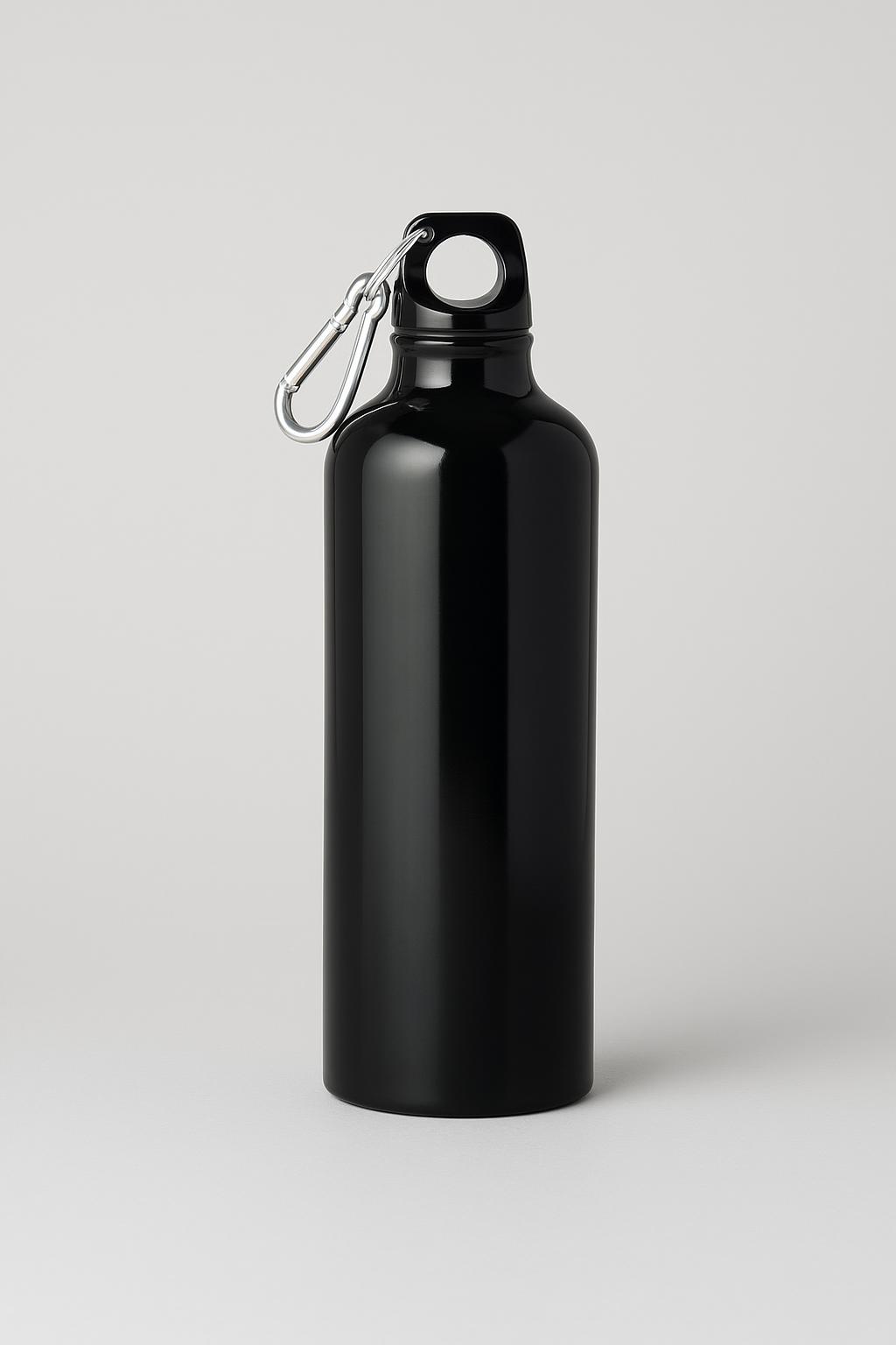 Pacific 26oz Aluminum Sports Bottle in Black